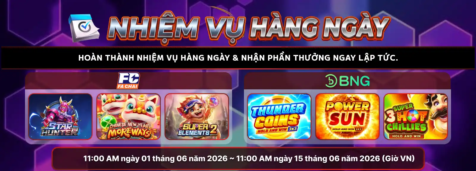 bonus event